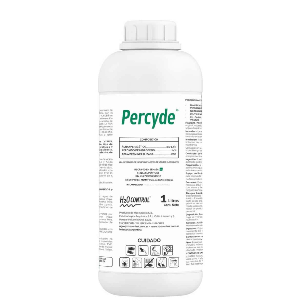 Percyde (Limpiador Acido Peracetico) x 1 kg.