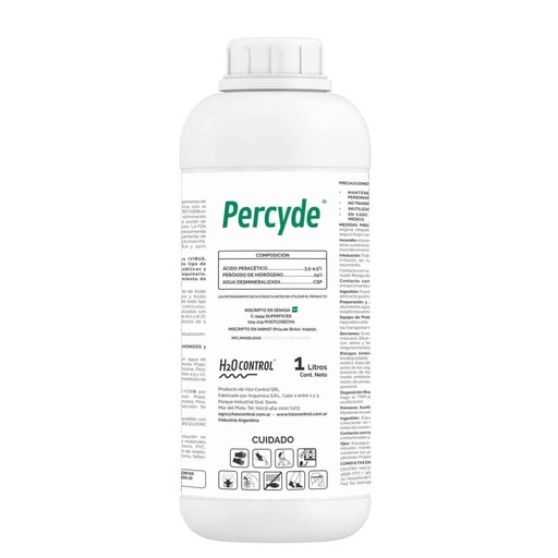 [LISAPE1] Percyde (Limpiador Acido Peracetico) x 1 kg.