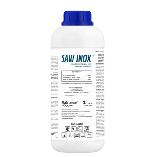 [LISASI1] Saw Inox (Desincrustante Acido Nitrico y Fosforico) x 1 kg.